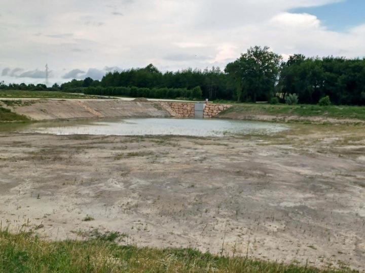 Consolidation de berges dans l'Ain