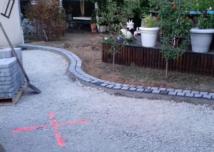 Espace extérieur aménagé L'Ain