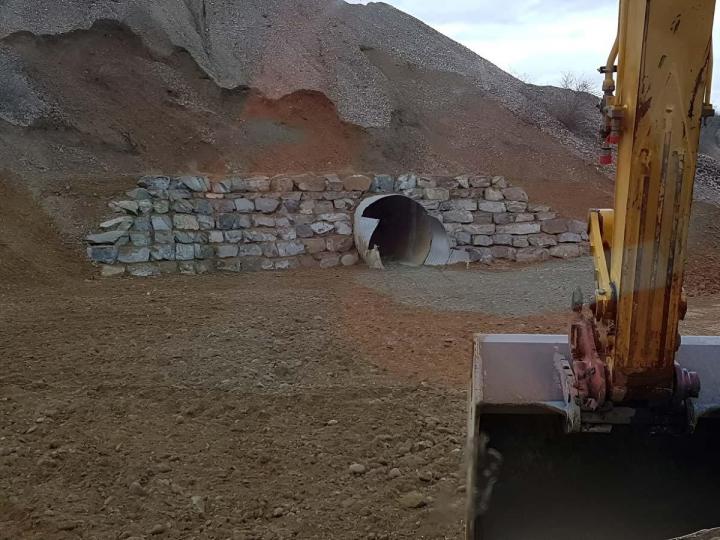 Stabilisation de talus dans l'Ain