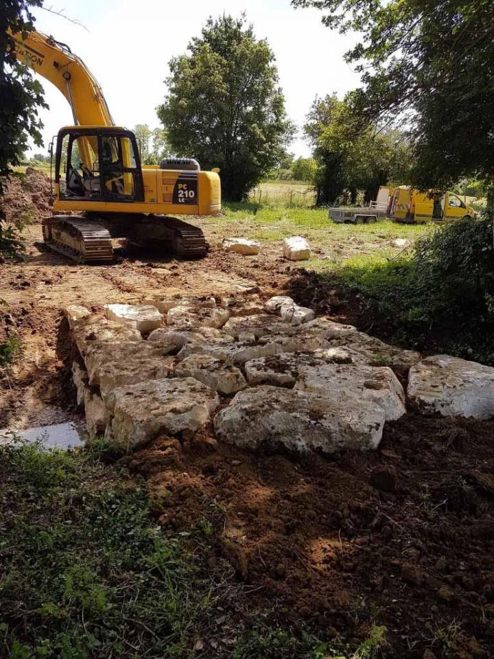 Travaux de rocaille dans l'Ain